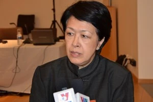 Mme Ton Nu Thi Ninh, ancien ambassadeur du Vietnam en Belgique et chef de la Délégation du Vietnam en Union européenne. (Photo: Bich Ha/VNA)